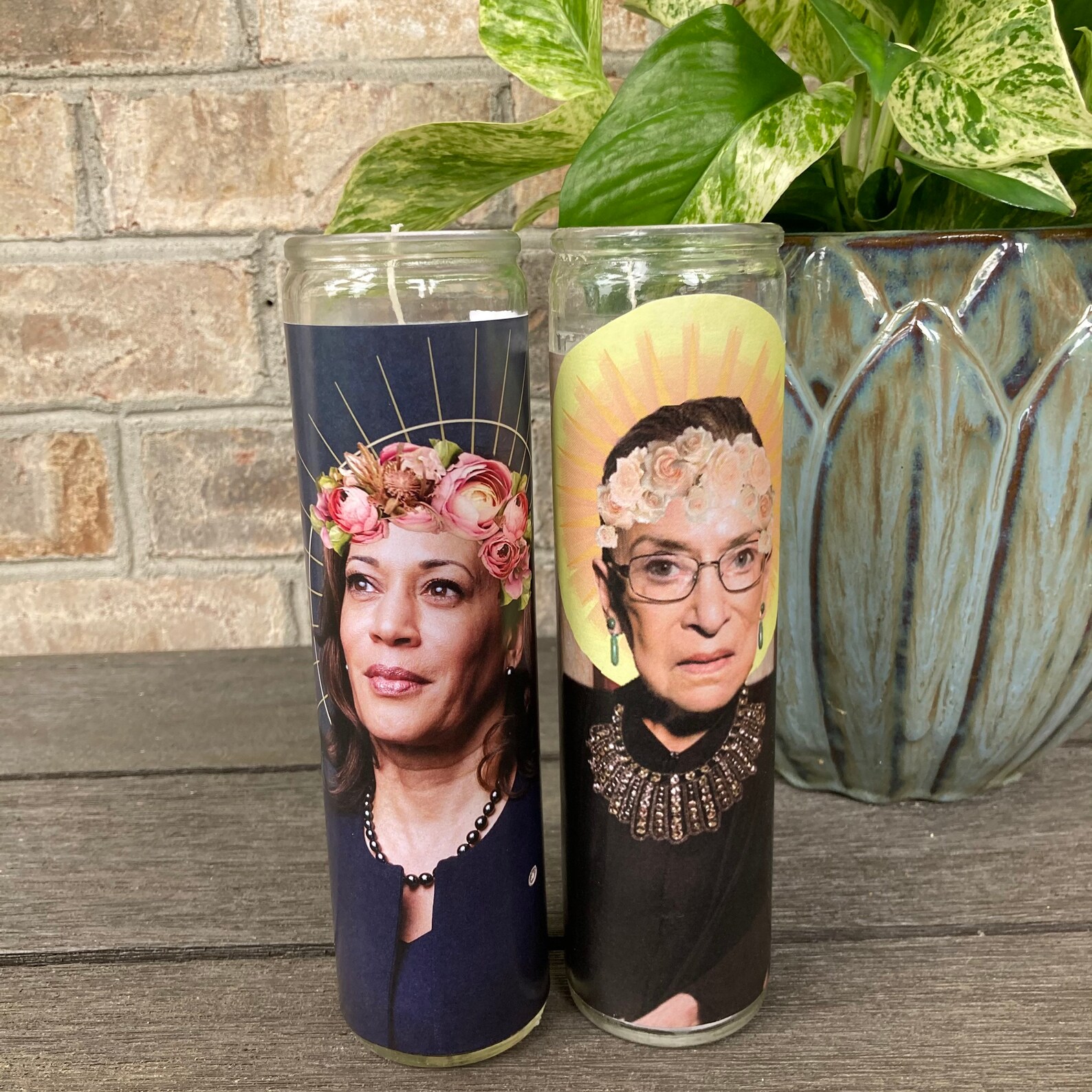 RBG & Kamala Harris Prayer Candle Set Etsy
