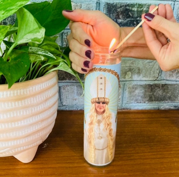 Moira Rose Pope Epic Prayer Candle - Etsy