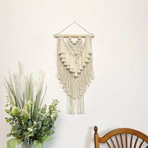 Macrame Wall Hanging, Boho Decor, Fringe Wall Art, Nursery, Bedroom Decor, Home Decor,