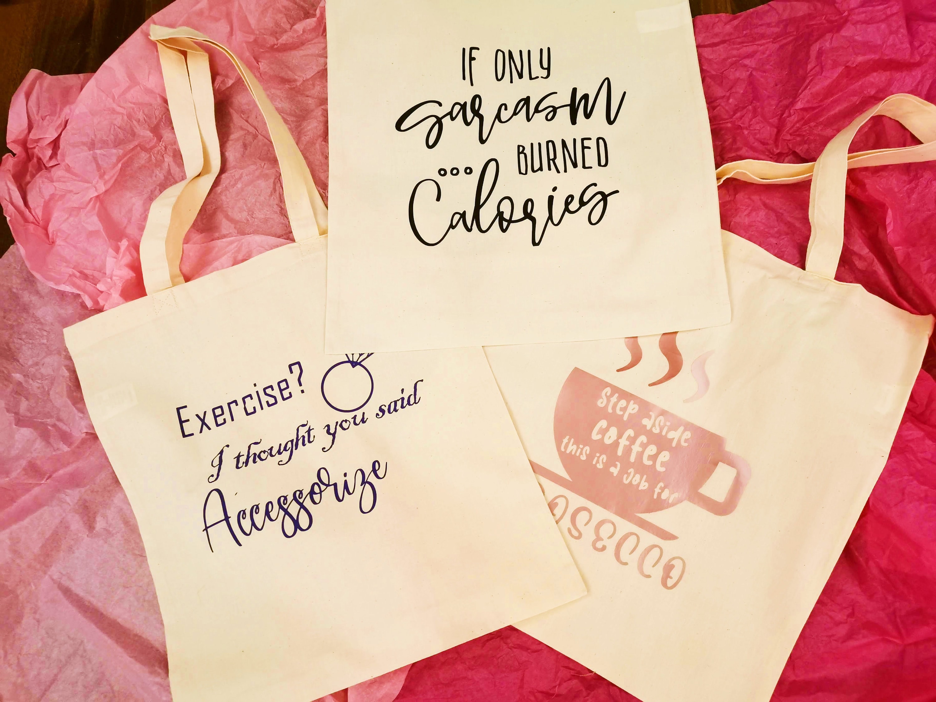 Personalised tote bag Slogan tote bag Gift for her Etsy