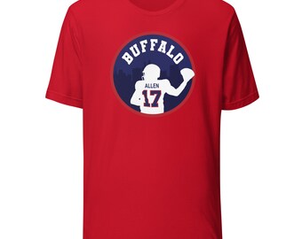 twgraphx Buffalo Football T-Shirt