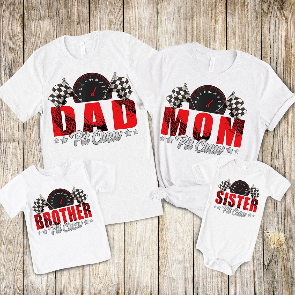 Family race car birthday shirts racecar birthday shirt Etsy