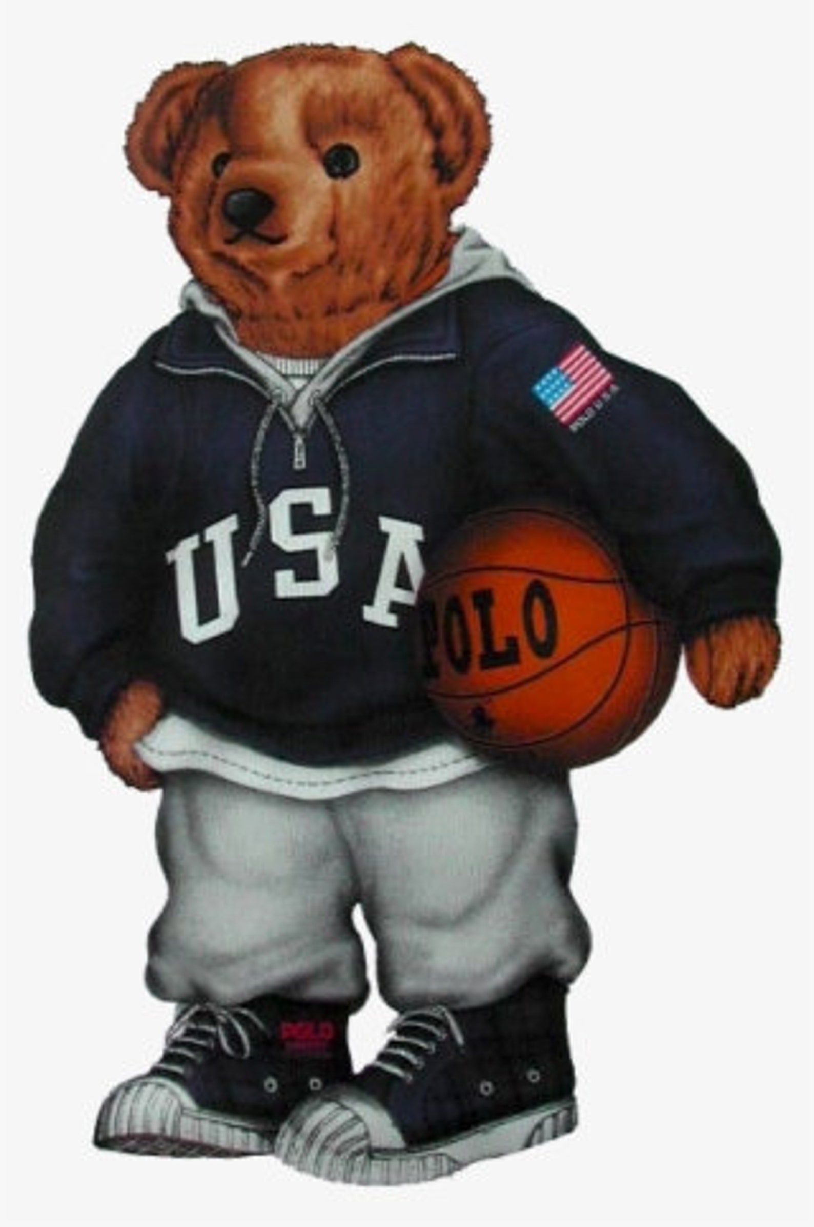 Polo Bear Ralph Lauren Sticker Laptop Sticker Bumper Etsy
