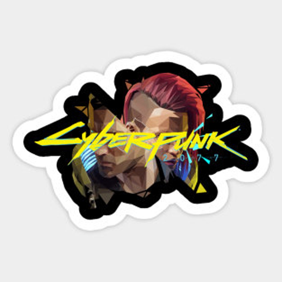 CyberPunk 2077 Sticker sticker Laptop sticker bottle sticker Etsy