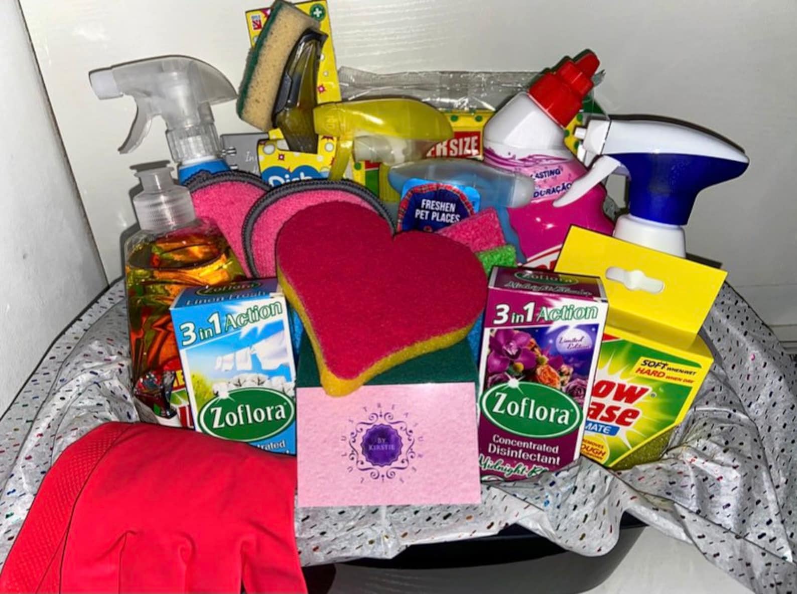 Mega Cleaning Hamper Mrs Hinch Inspired Etsy