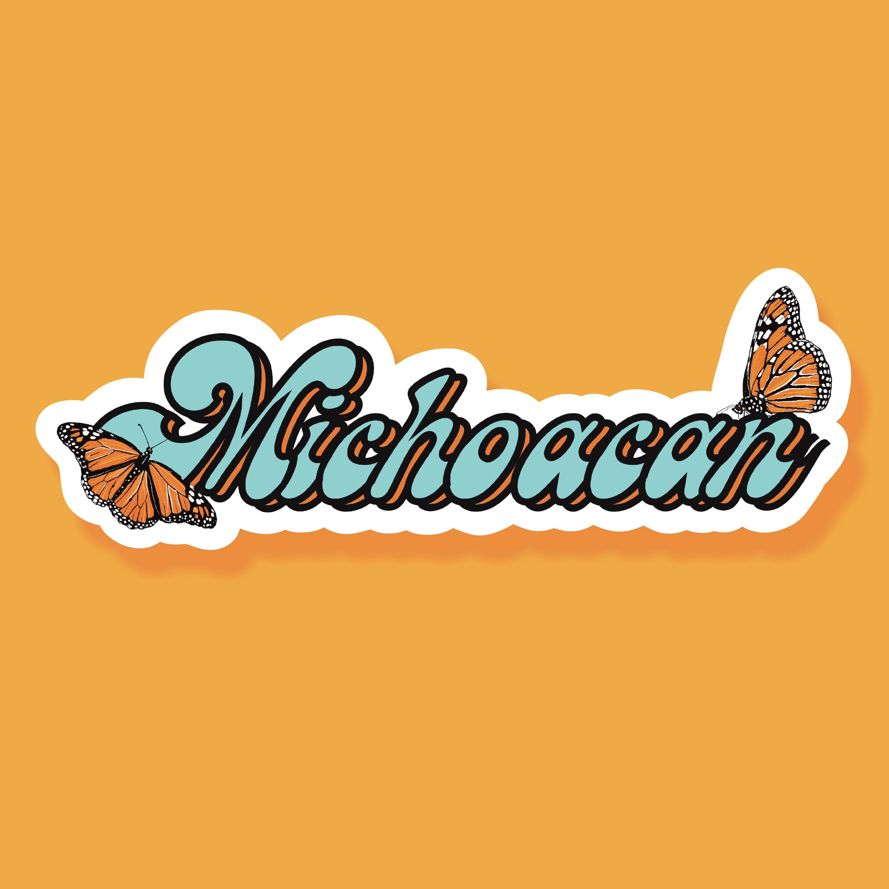 Michoacan Sticker Mexiko Sticker Spanisch Monarch - Etsy.de