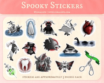 Spooky Stickers