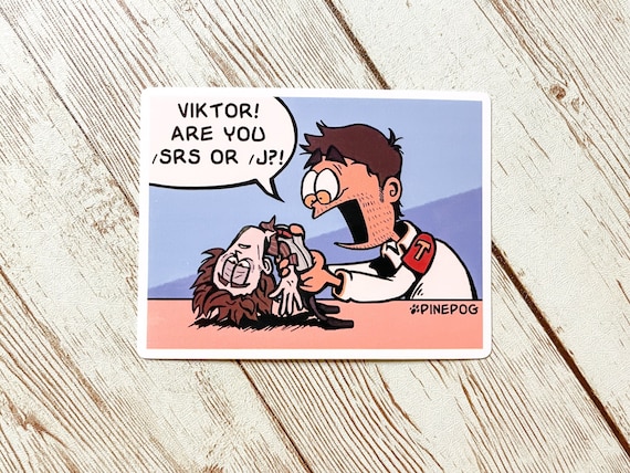 Jayvik Garfield Sticker (league of legends / arcane)