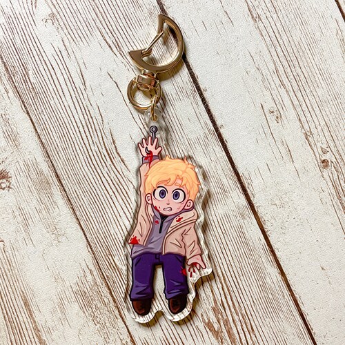 Chris Redfield Keychain resident Evil Village Etsy