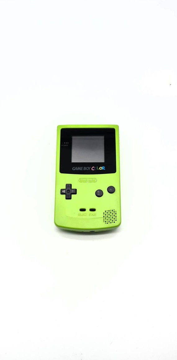 Green Gameboy Color Everything New LCD Screen & Speakers Etsy