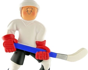 Personalized Hockey Ornament, Hockey Gifts, Ice Hockey Gifts, Hockey Player Gift, Ice Hockey, Hockey Team Gifts, Customized Ornament