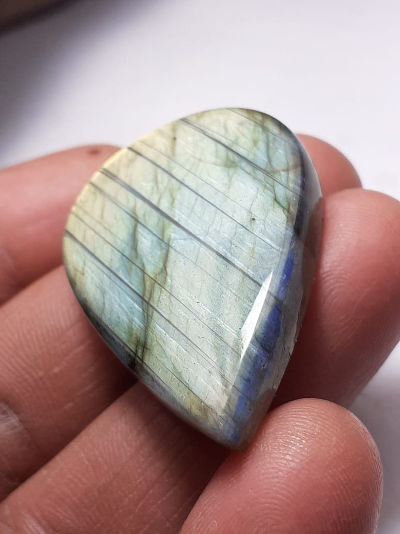 Natural Flashy Labradorite Amazing Labradorite Awesome Stone Fabulous Gemstone Pear Cabochon Handmade Labradorite At Low Price