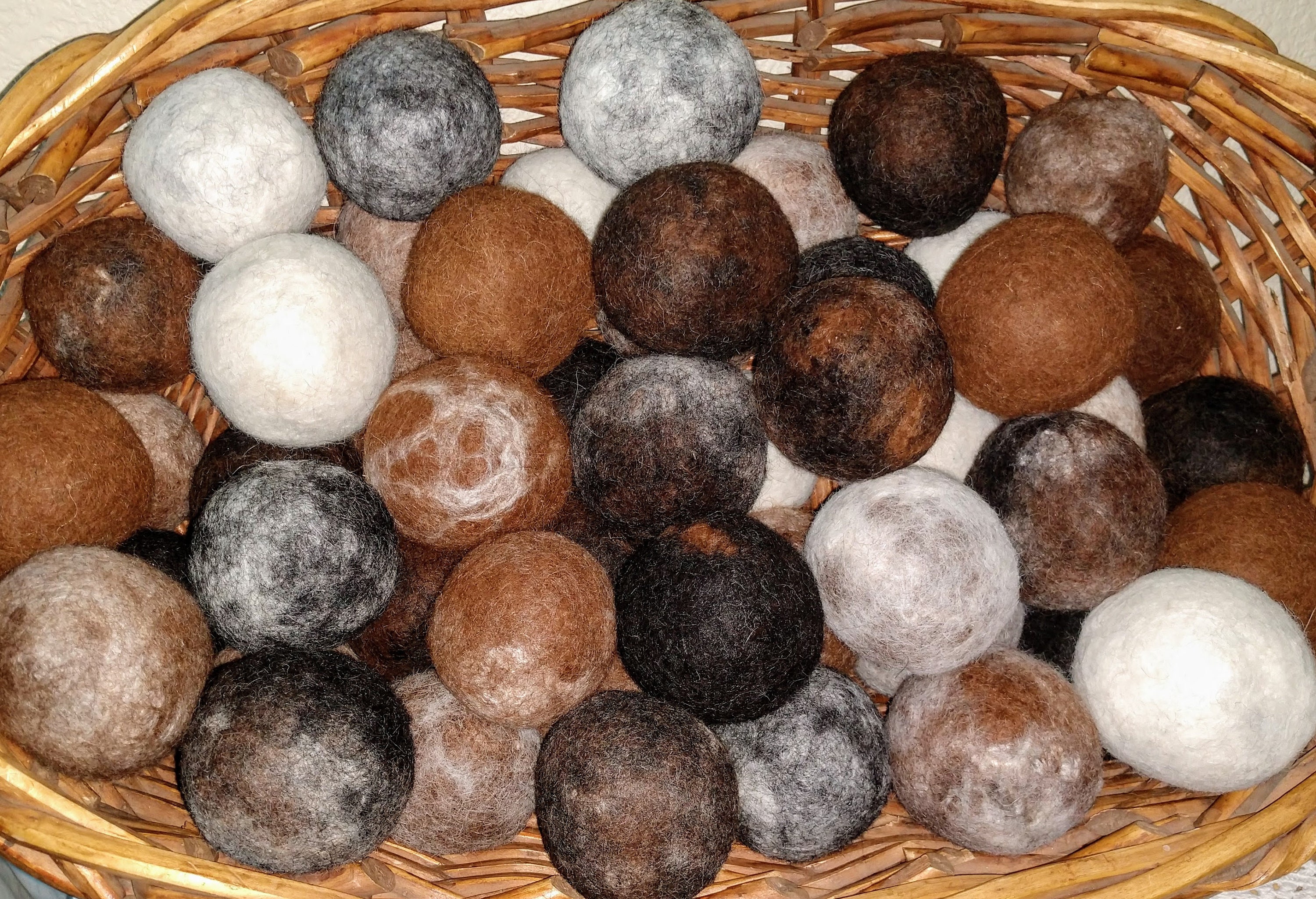 100 Alpaca Wool Dryer Balls Ecofriendly Set of 3 Etsy