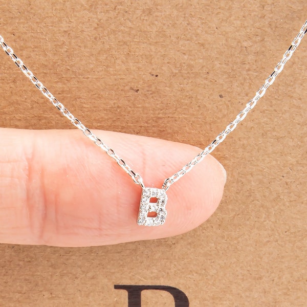 Gold Letter Necklace Etsy