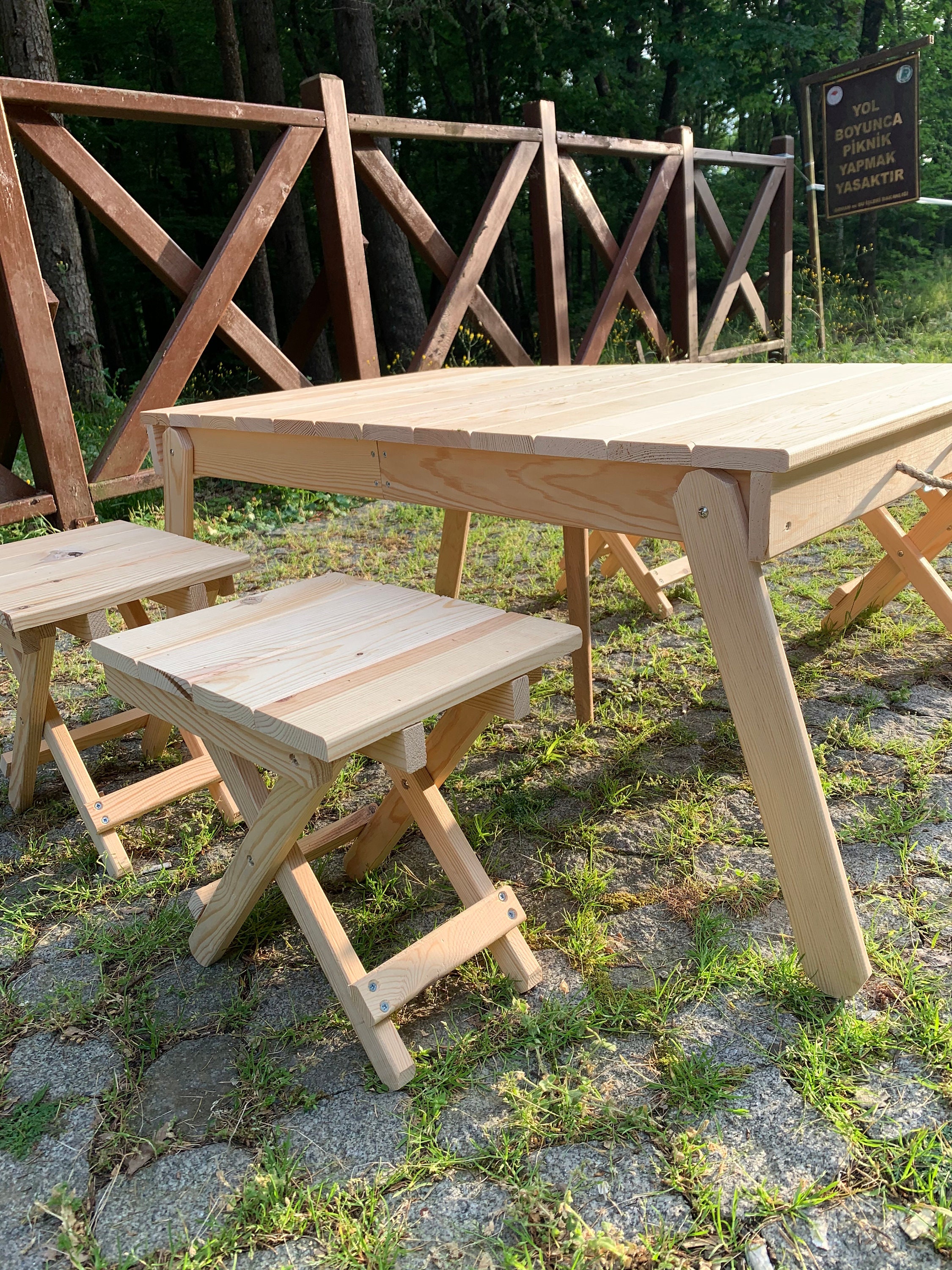 22x44 inc, picnic table, boho table, car picnic table, folding table