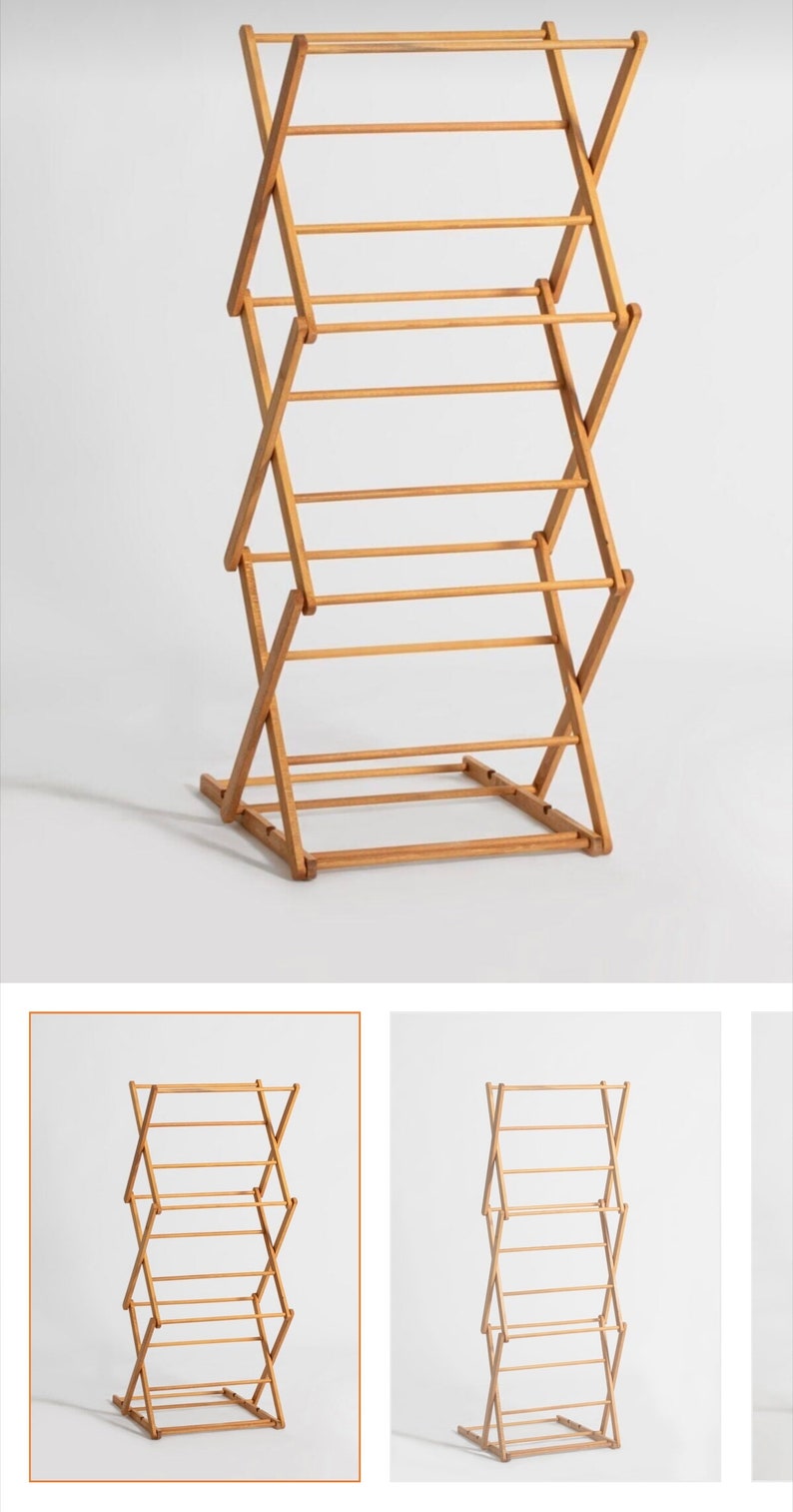 Laundry Clothes Drying Rackdesignportable & Folds up for Etsy