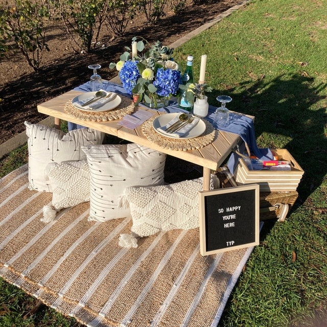 Rustic Picnic Table Etsy UK