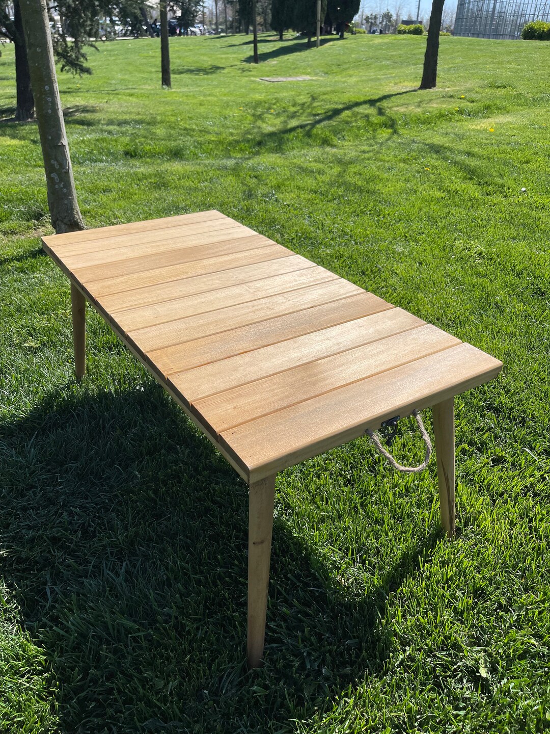 Wooden Table,44 ınc 22 ıncpicnic Table, Folding Table, Boho Picnic