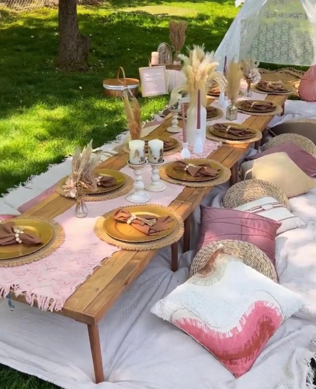 Thanksgiving Table thanksgiving Table Decor Picnic Table - Etsy