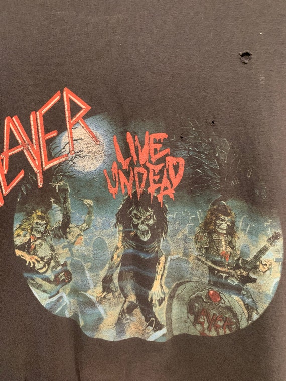 Slayer - Vintage Live Undead shirt