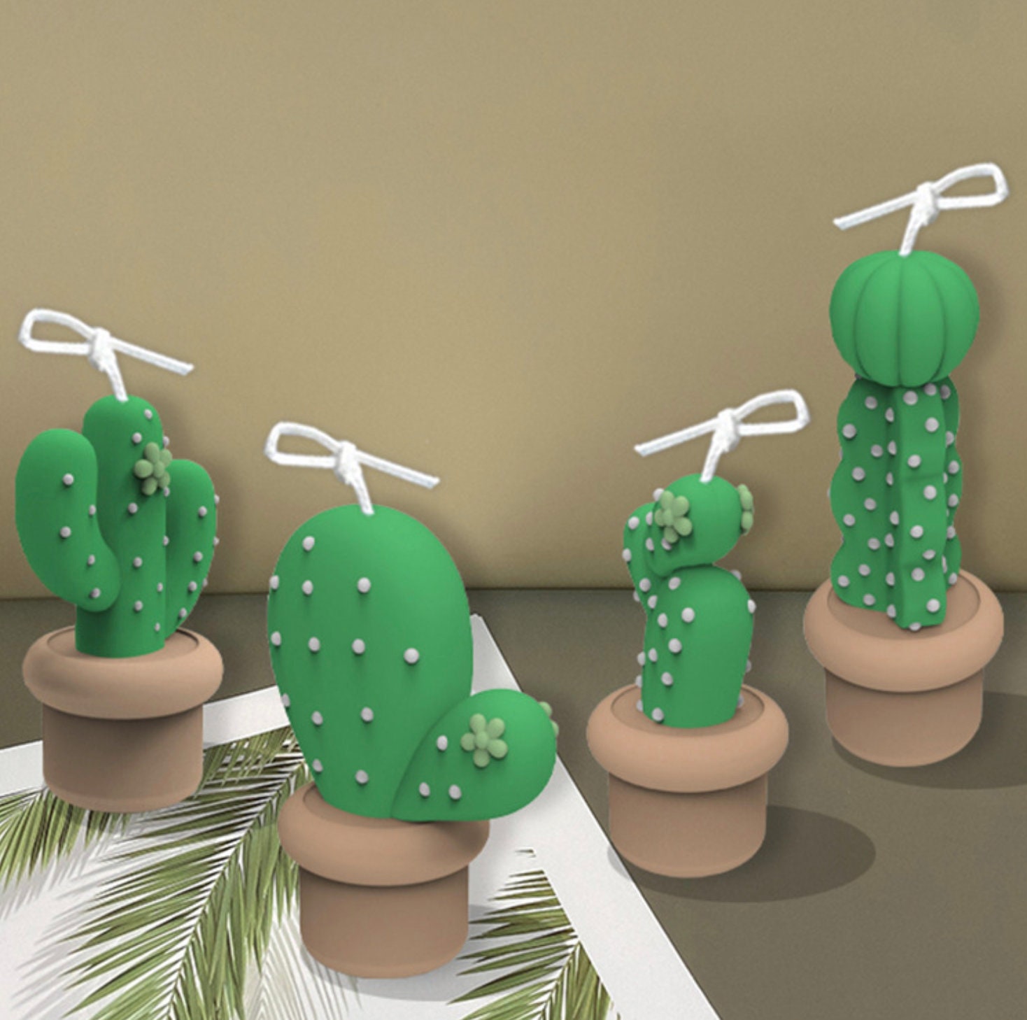 Succulent plants Moulds DIY Craft Silica Gel Cactus Mould Soap Molds XMAS Decor Succulent plants Moulds DIY Craft Silica Gel Cactus Mould Soap Molds XMAS Decor