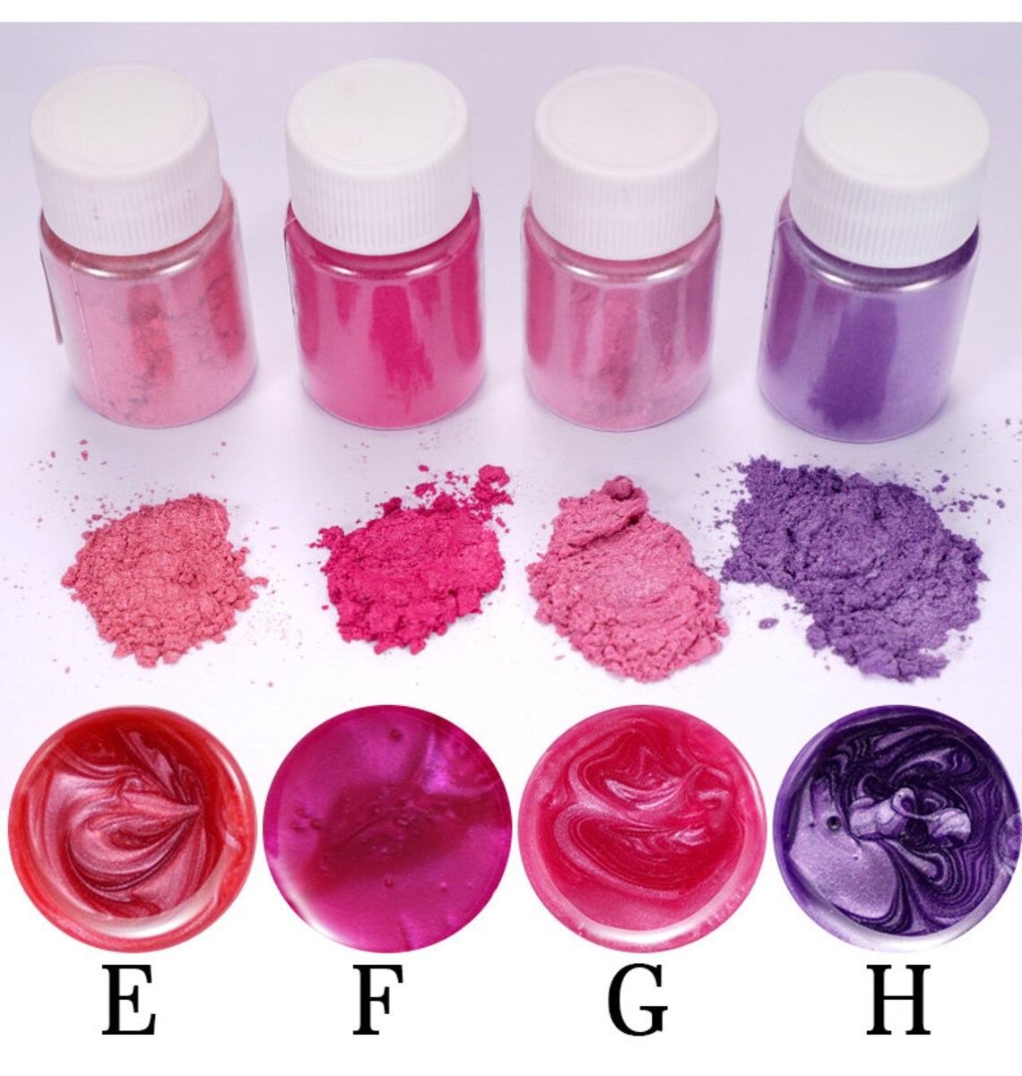 23color Resin Epoxy Metal Powder Special Effect Crystal Glue Etsy UK