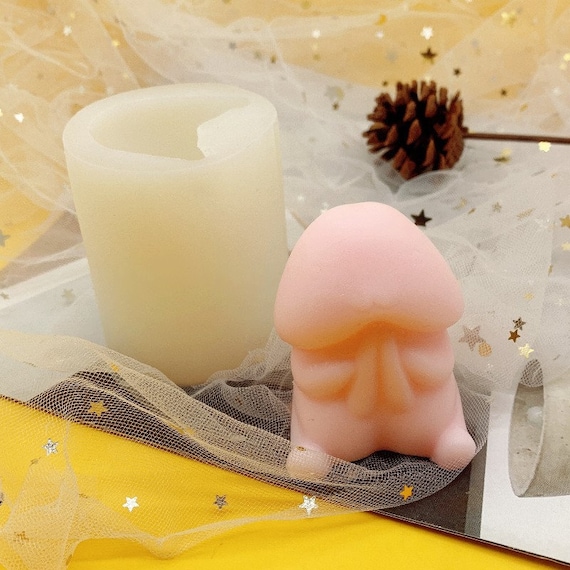 Cartoon Penis Candle Silicone Mold,genital Mold,dick Mold,food Grade  Silicone,candle Mold,cake Mold,handmade Soap Mold,difusser Plaster DIY 