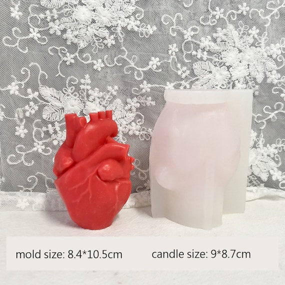 Five Sense Organs Candle Molds Silicone Soap Mold Wax Mold Candle Making  Mould