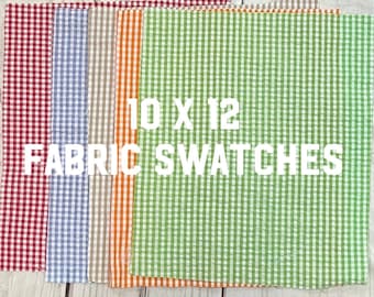 10x12 FABRIC SWATCHES