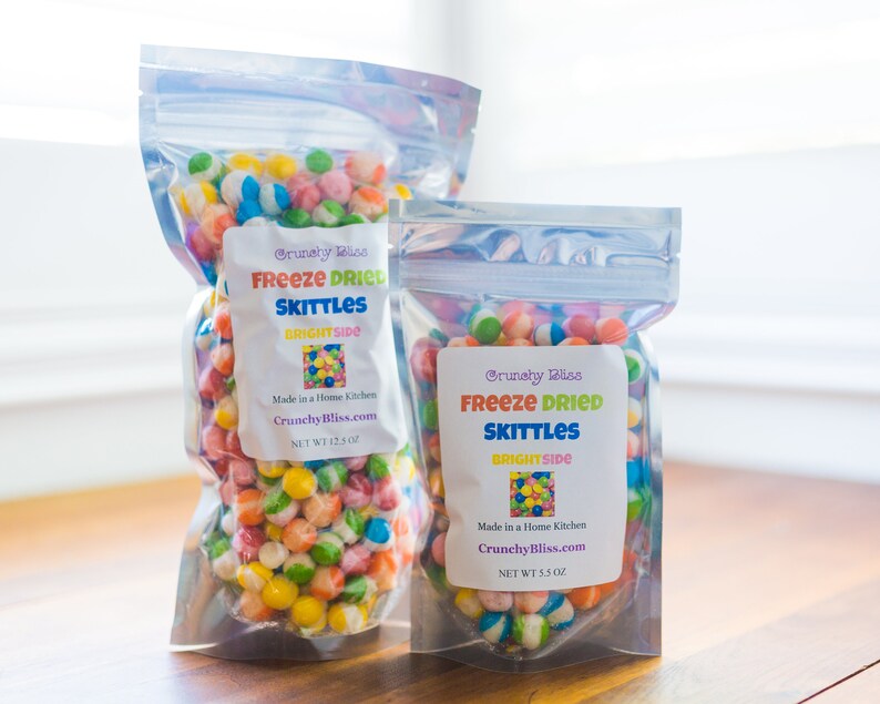 Freeze Dried Skittles Bulk almost 1 Lb. Etsy