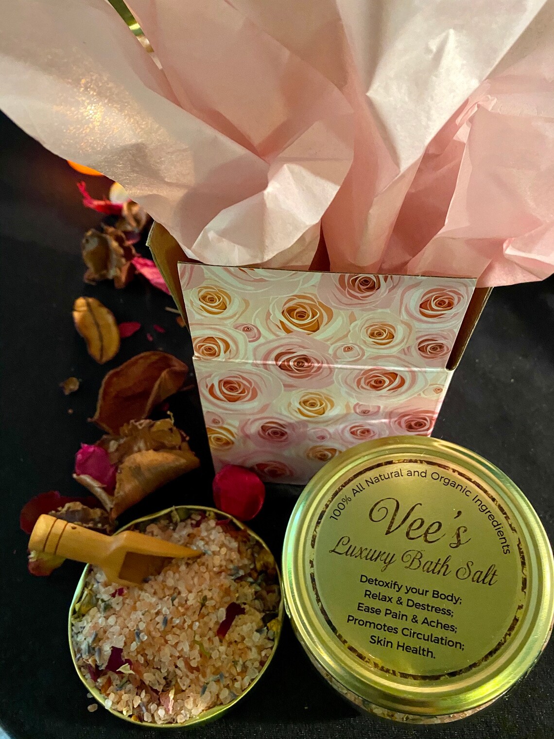 Luxury Bath Salt With Gift Box - Etsy