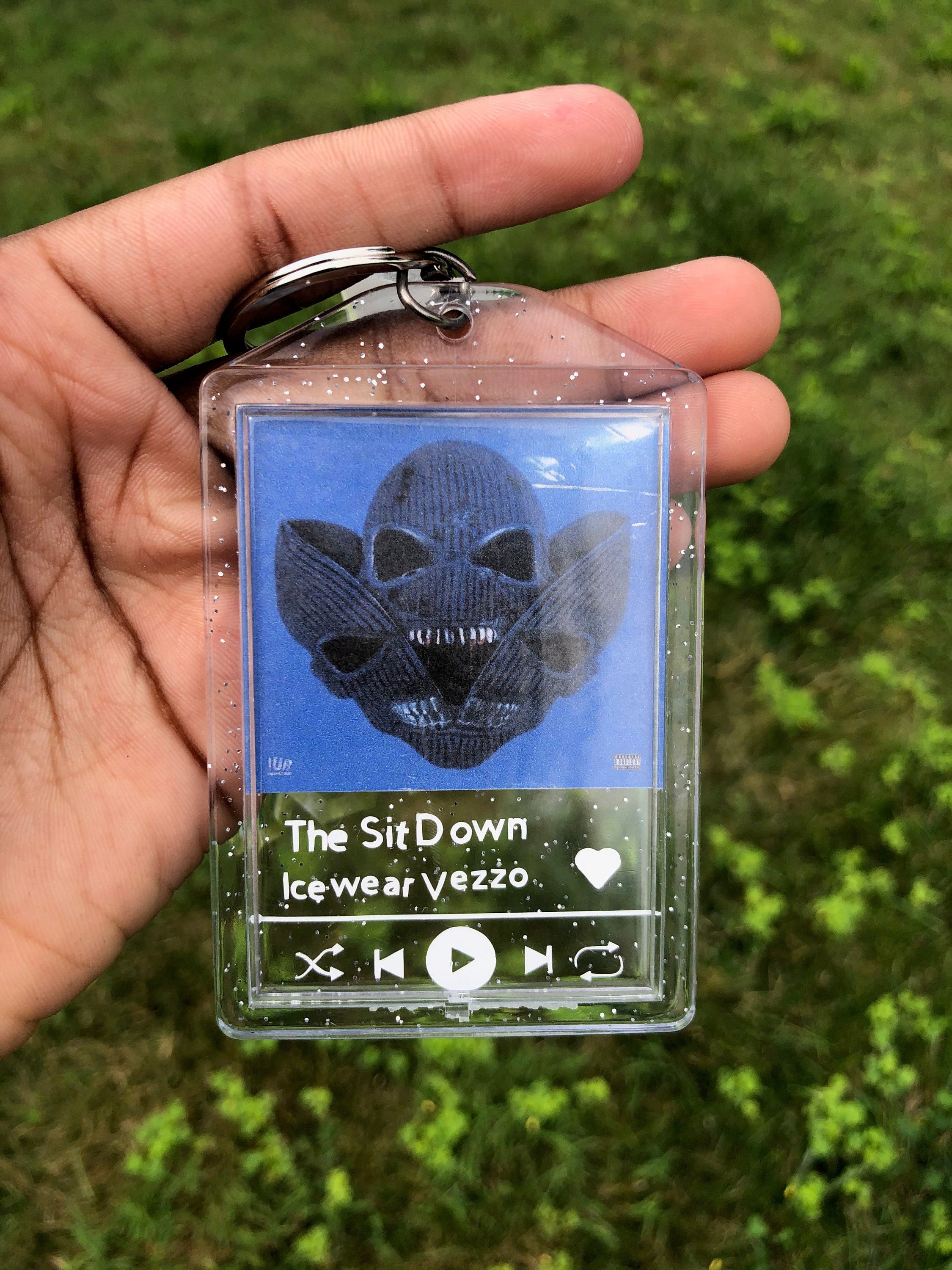 Custom Album Keychain Etsy