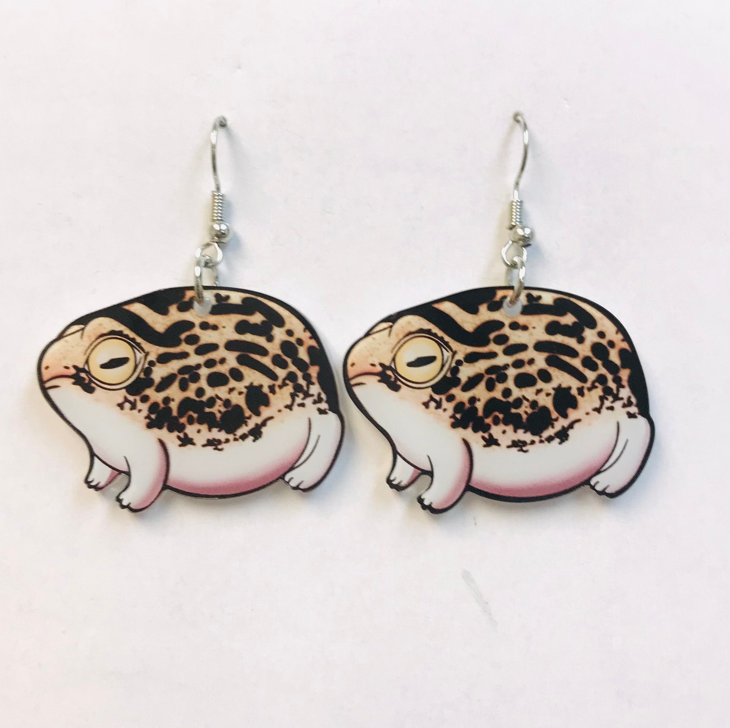 Rain Frog Earrings Etsy