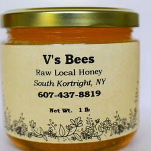 Raw Organic Upstate New York Honey