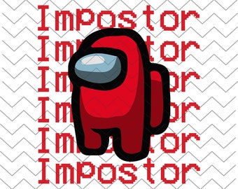Among Us Imposter Etsy Among Us Imposter Etsy