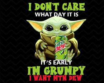 Free Free 104 Baby Yoda Mountain Dew Svg SVG PNG EPS DXF File