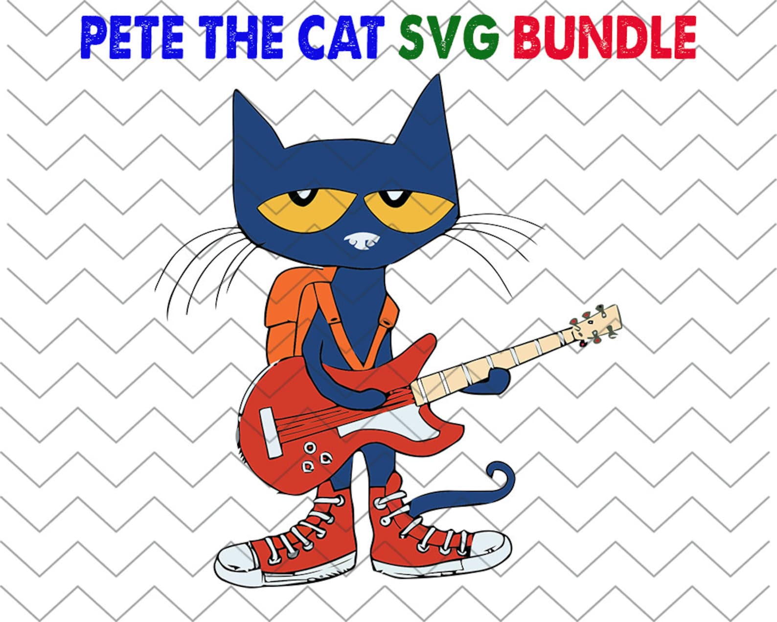 27 Pcs Pete The Cat Bundle SVG Pete The Cat SVG Pete The | Etsy