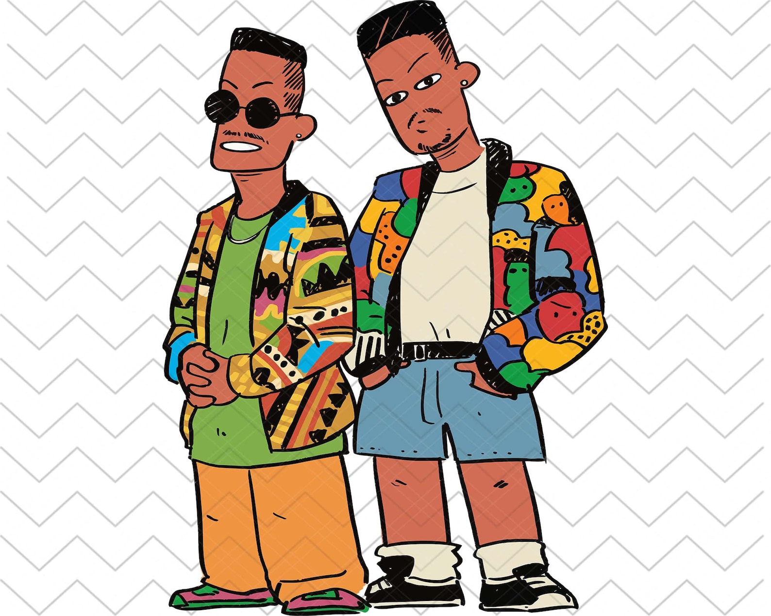 Fresh Prince Of BelAir Svg Fresh Prince Svg Friends TV Etsy