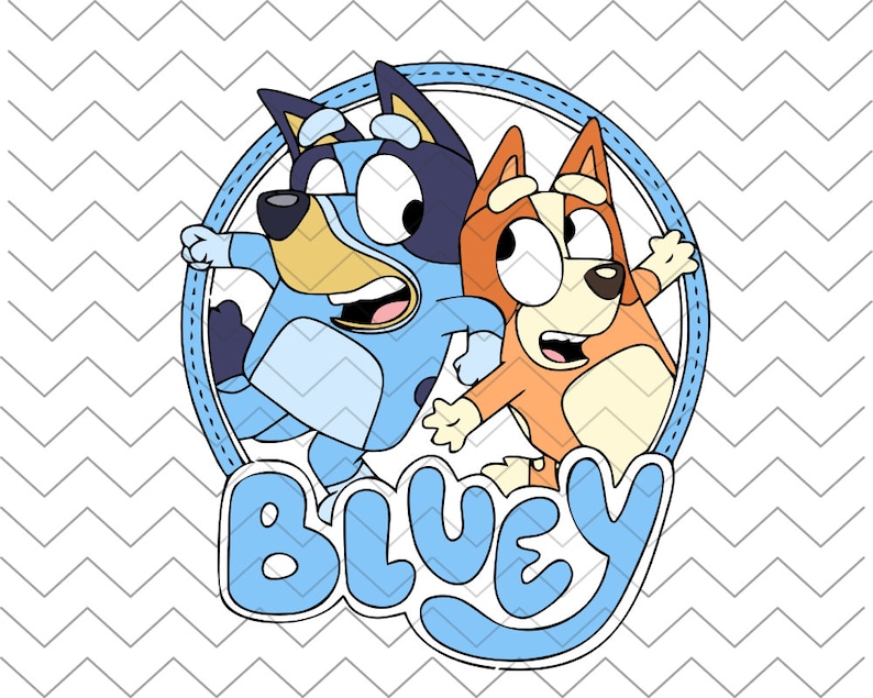 Bluey Birthday SVG Free