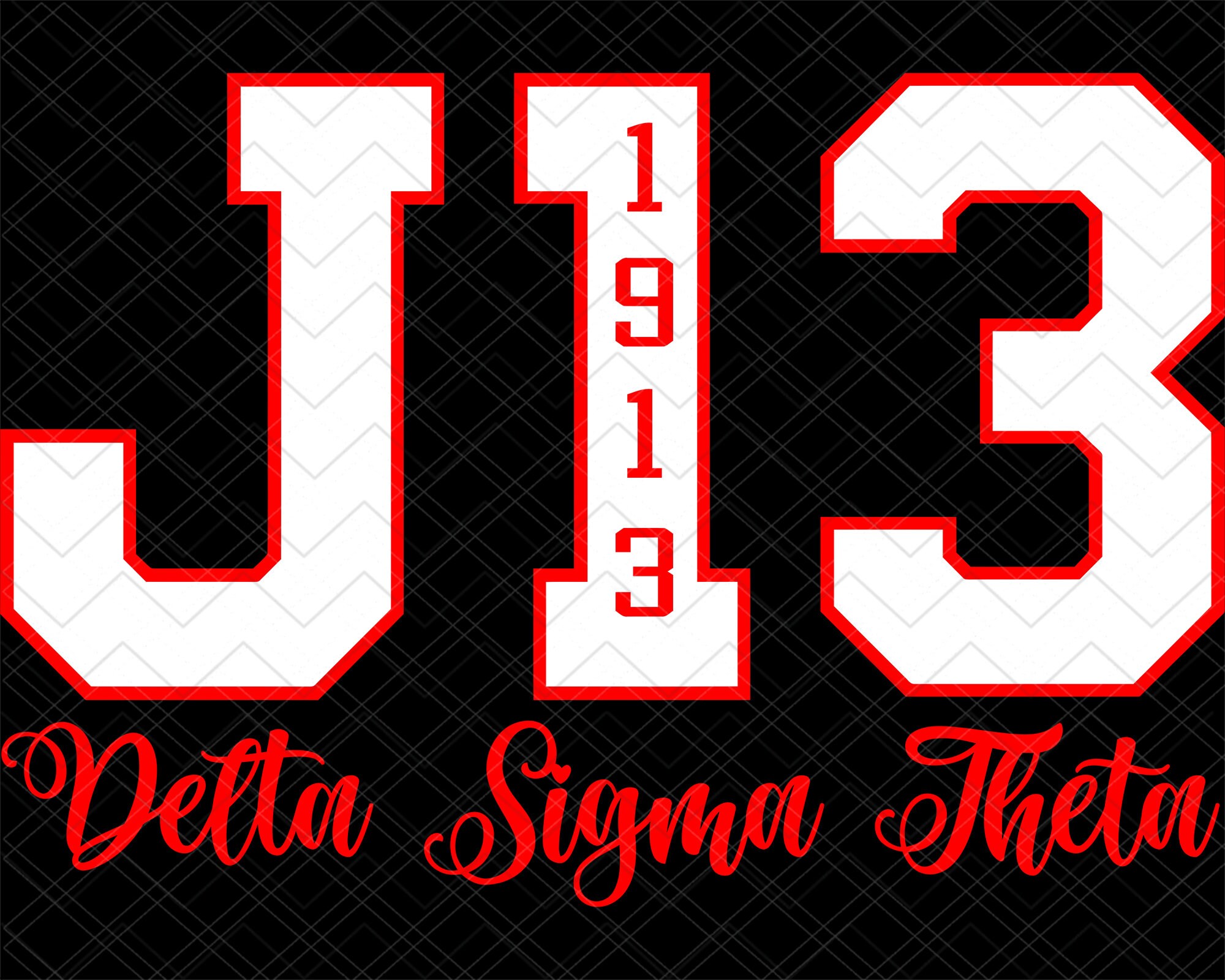 J13 Delta Sigma Theta Founders Day SVG J13 Svg African Etsy