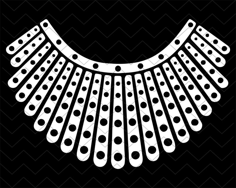 Download Notorious RBG Collar SVG Dissent Collar Bundle Svg Dissent ...