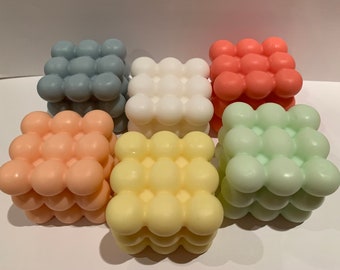 Bubble Cube Soap - Set of Six