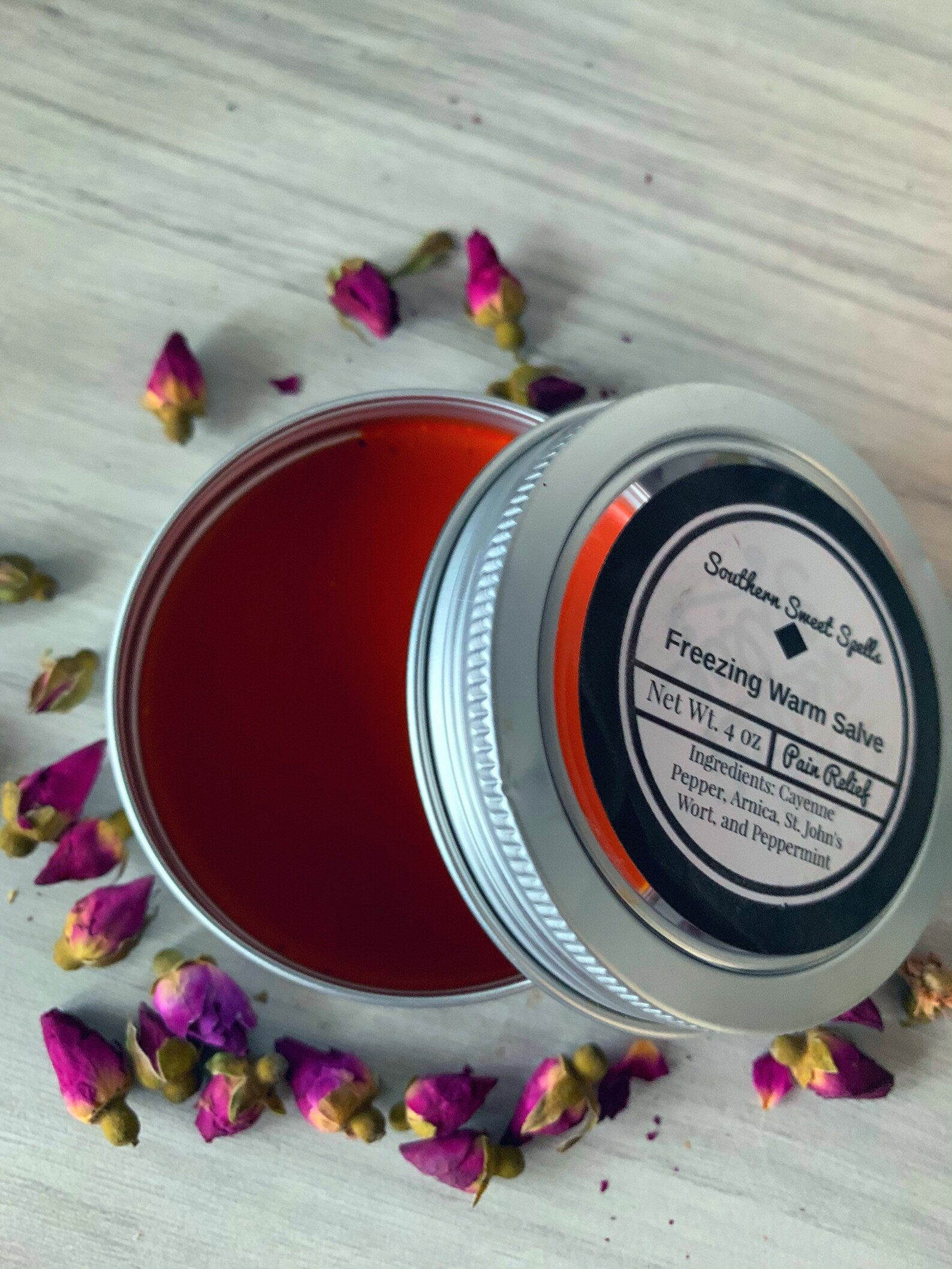 Freezing Warm Cayenne Pepper Pain Relief Salve For Sore Etsy