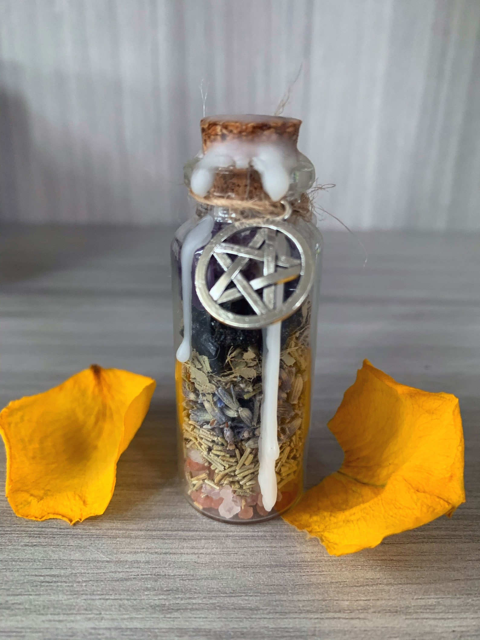 Protection Spell Jar Banishing Cleansing Witchcraft Etsy