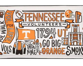 University of Tennessee Enamel Tray
