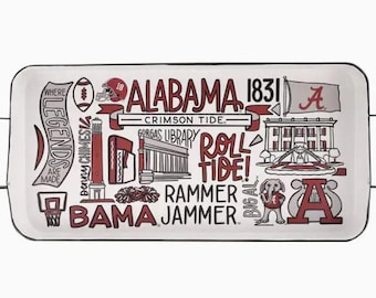University of Alabama Enamel Tray