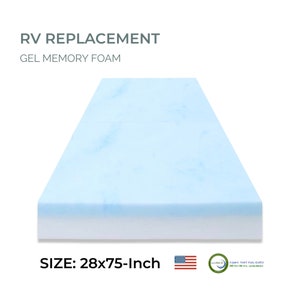 Foam RV 28”x75”, Camper, Foam Insert Bunk