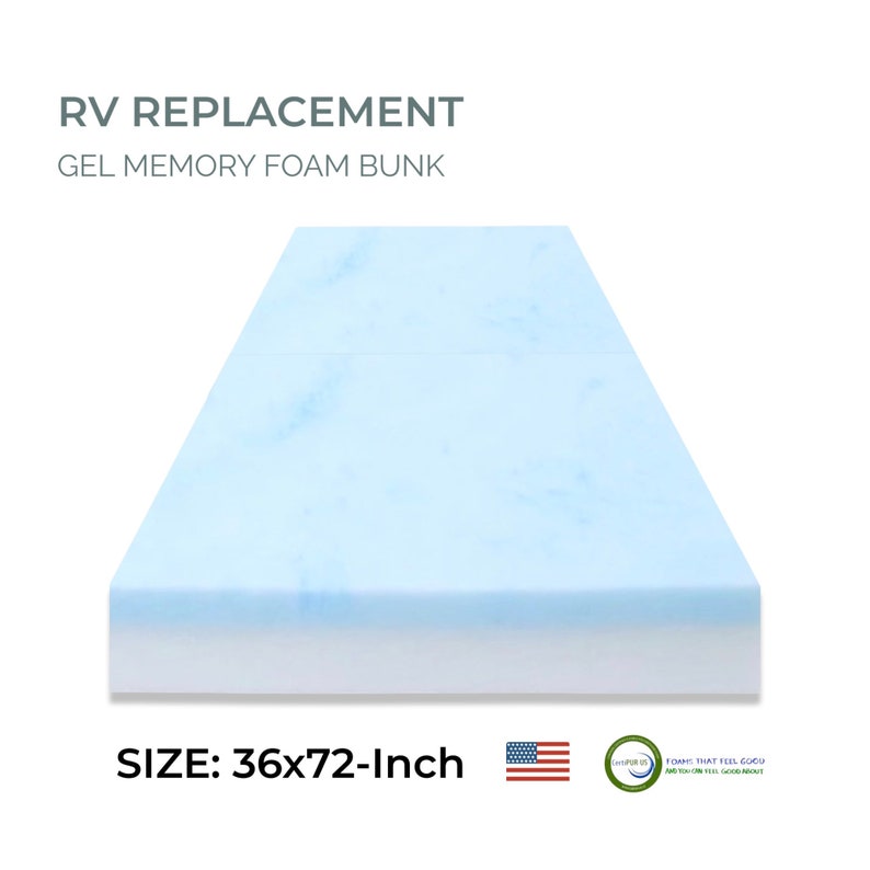 Foam RV Camper Foam Insert Bunk Cushions for RV Etsy