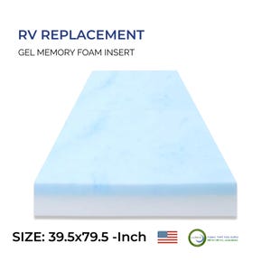 Foam RV 39.5”x79.5”, Camper, Foam Insert Bunk