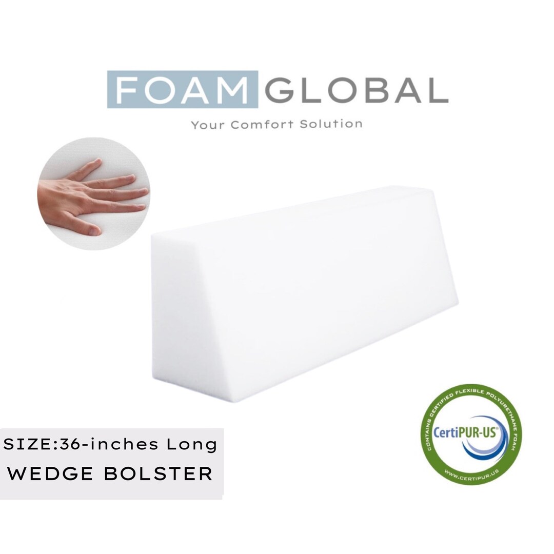 36inch Foam Wedge Bolster Daybed Upholstery Foam Wedge Etsy